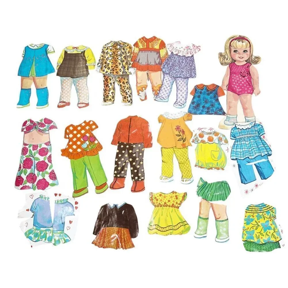 paper doll vintage swing